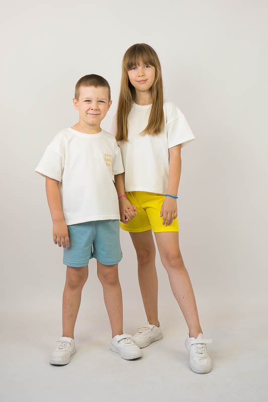 Шорти однотонні дитячі 11002-1