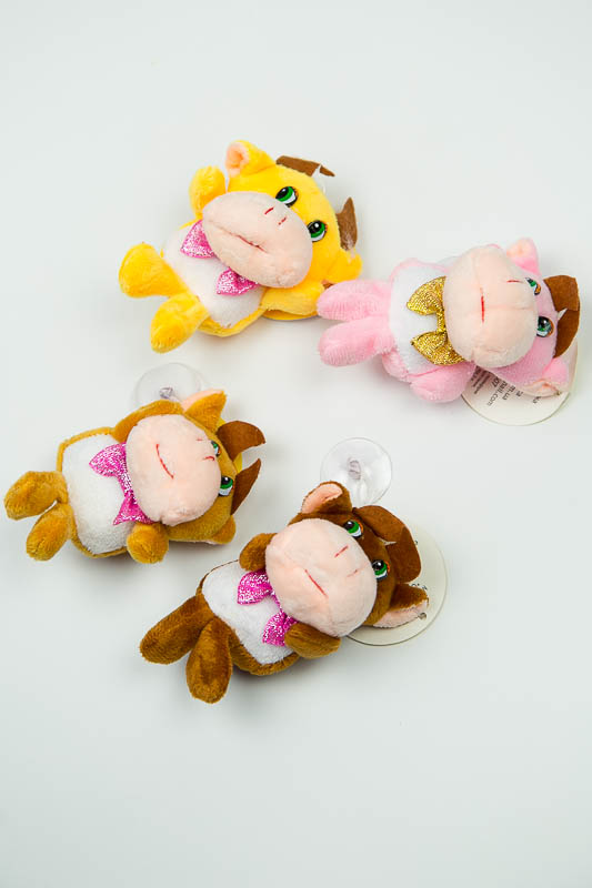 М'яка іграшка на присосці "Бичок" 1000-41