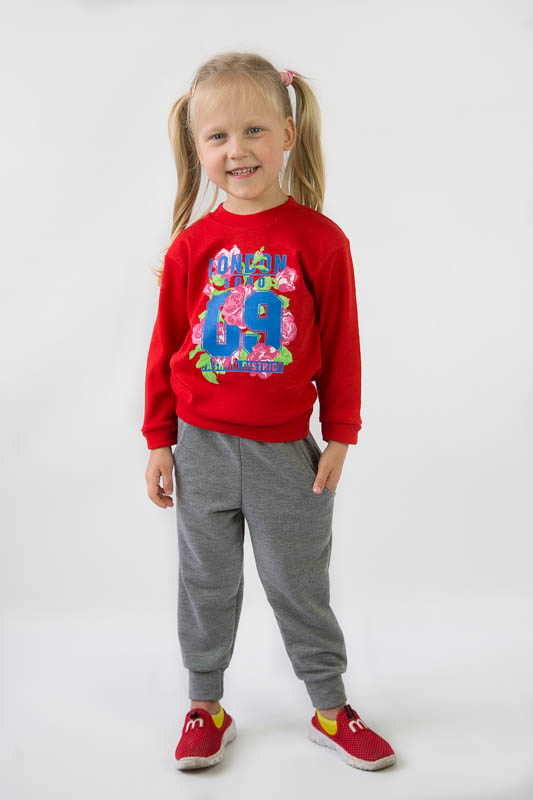 Костюм для дівчаток 10509Ц