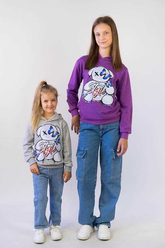 Худі для дівчаток 10718Д-1