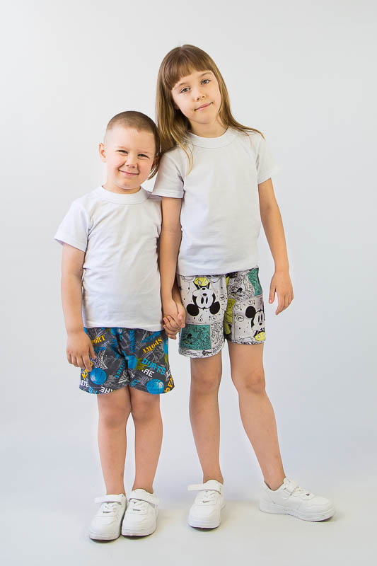 Шорти кольорові дитячі 11003