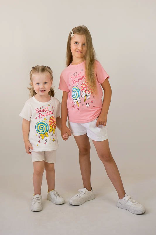 Футболка для дівчаток 1402Д