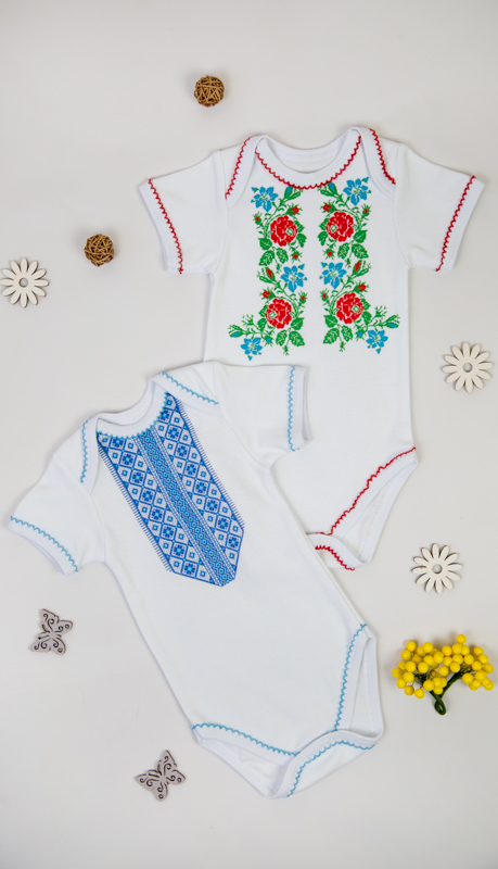 Боді з коротким рукавом 14309В-1