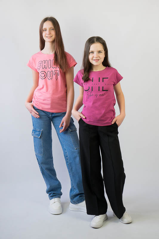 Футболка підліткова для дівчаток 1502Д-2