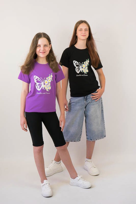 Футболка підліткова для дівчаток 1502Д-3