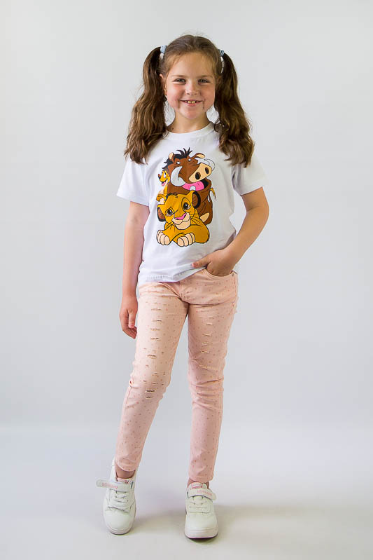 Джинси для дівчаток 175-11557