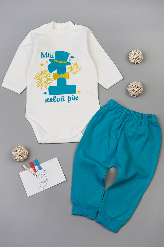 Комплект "Мій перший новий рік" для хлопчика 18515-1