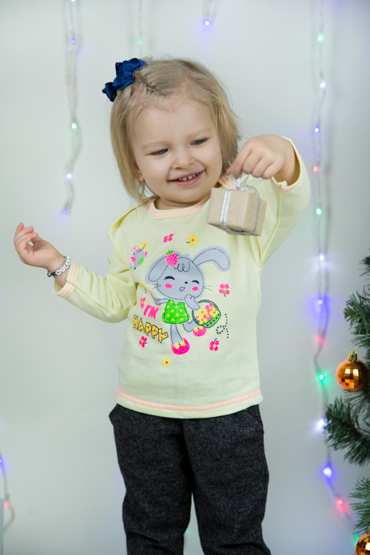 Кофта ясельна для дівчаток 3518Н