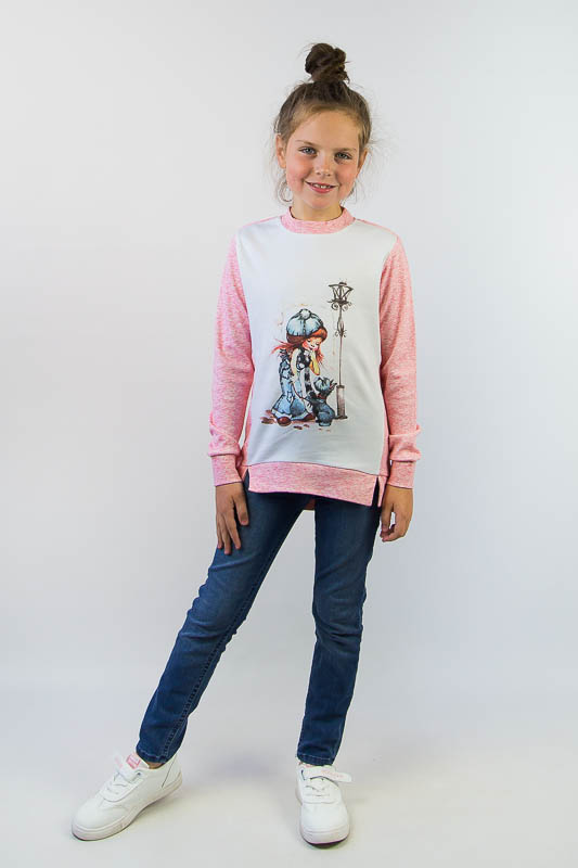 Джемпер для дівчаток 603-107