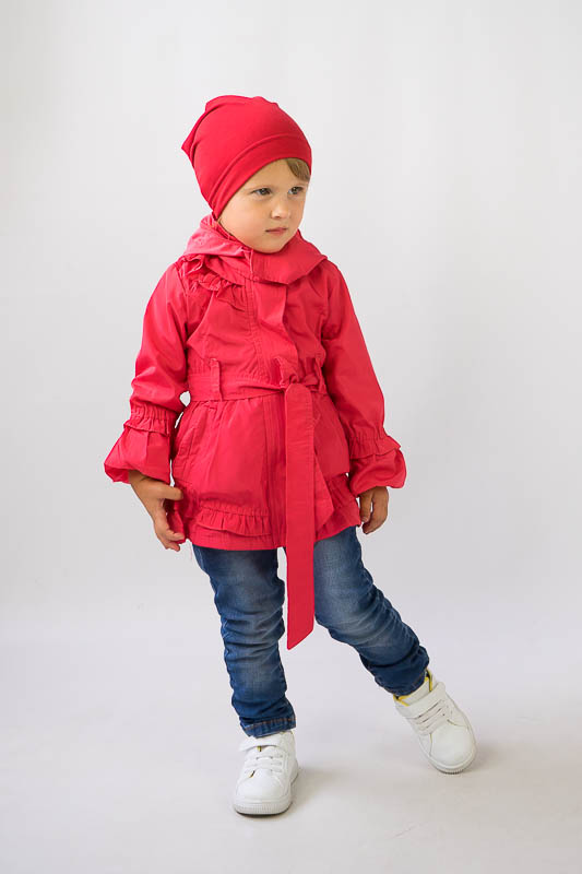 Вітровка для дівчаток 503-296