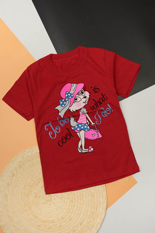 Футболка для дівчаток 55-1402ДД