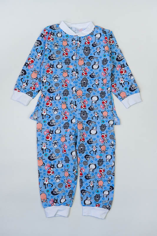 Дитяча піжама-комбінезон 55-17014