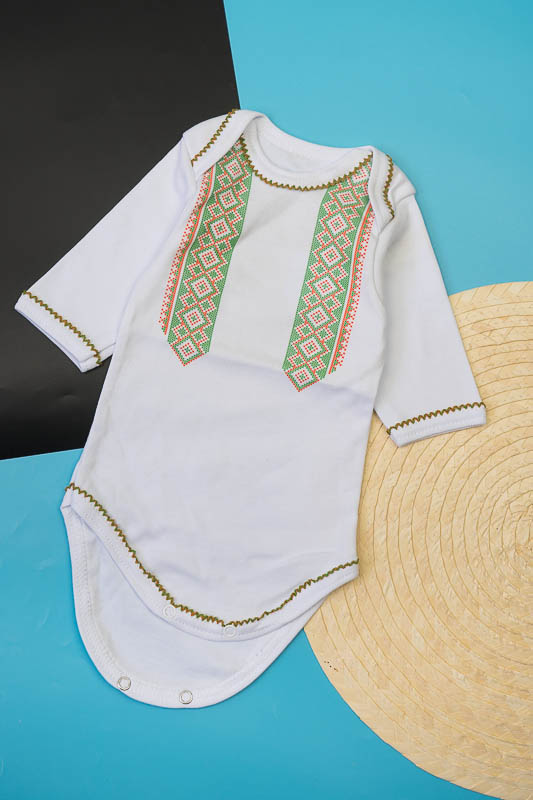 Боді ясельний "Вишиванка" для хлопчиків 55-18309В