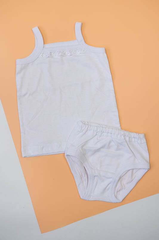 Топ з мереживом+труси 55-2204