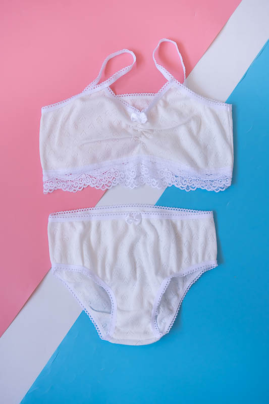 Комплект для дівчаток (ліф+труси) 55-300-111