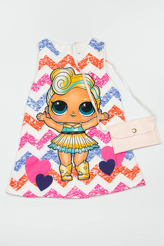 Сукня для дівчинки + сумочка 900-175-11601