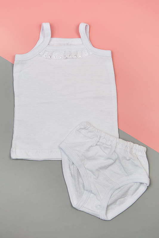 Топ з мереживом+труси 900-2204